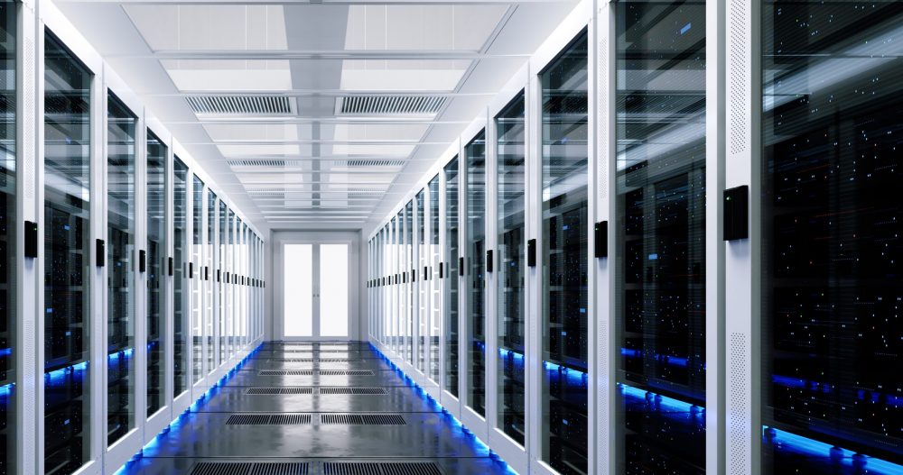 Data server rack - Cabling Solutions