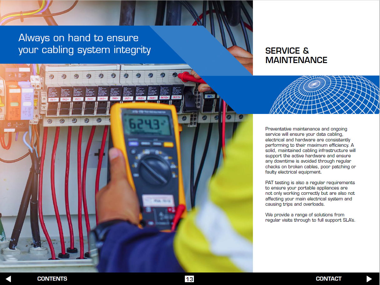 Cat6 Ethernet Cable Brochure