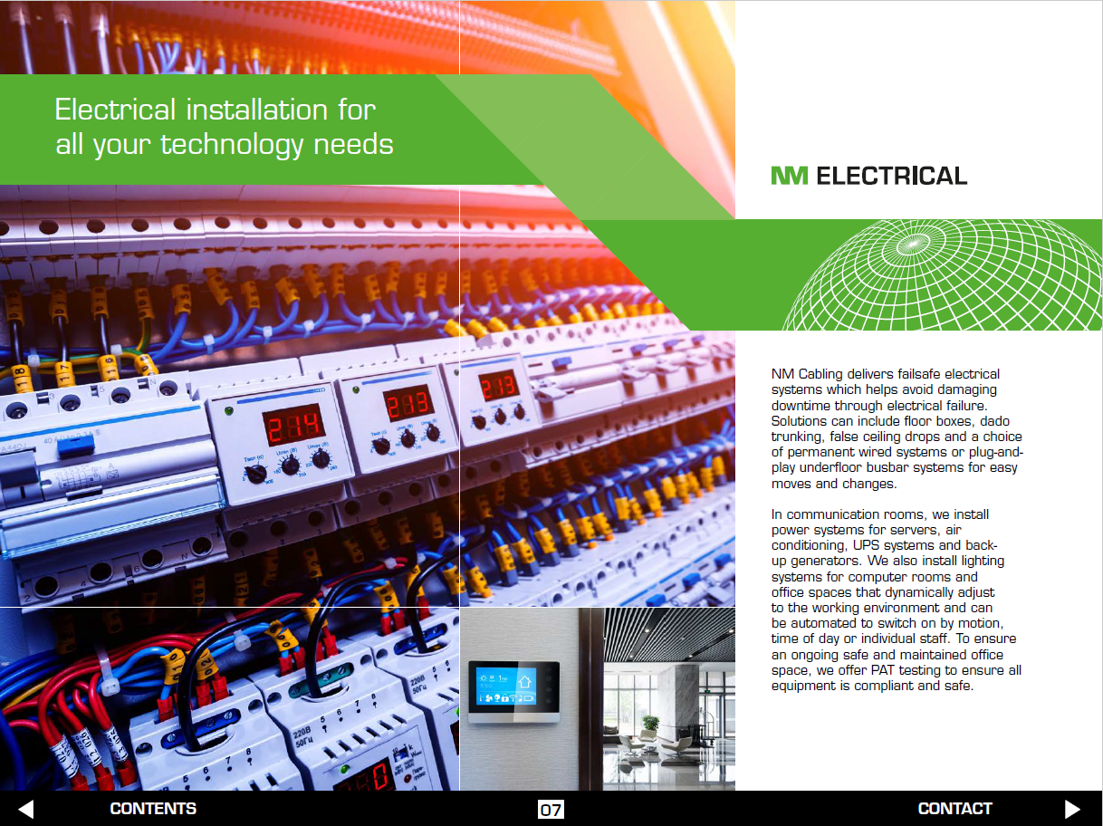 Network Installation Brochure
