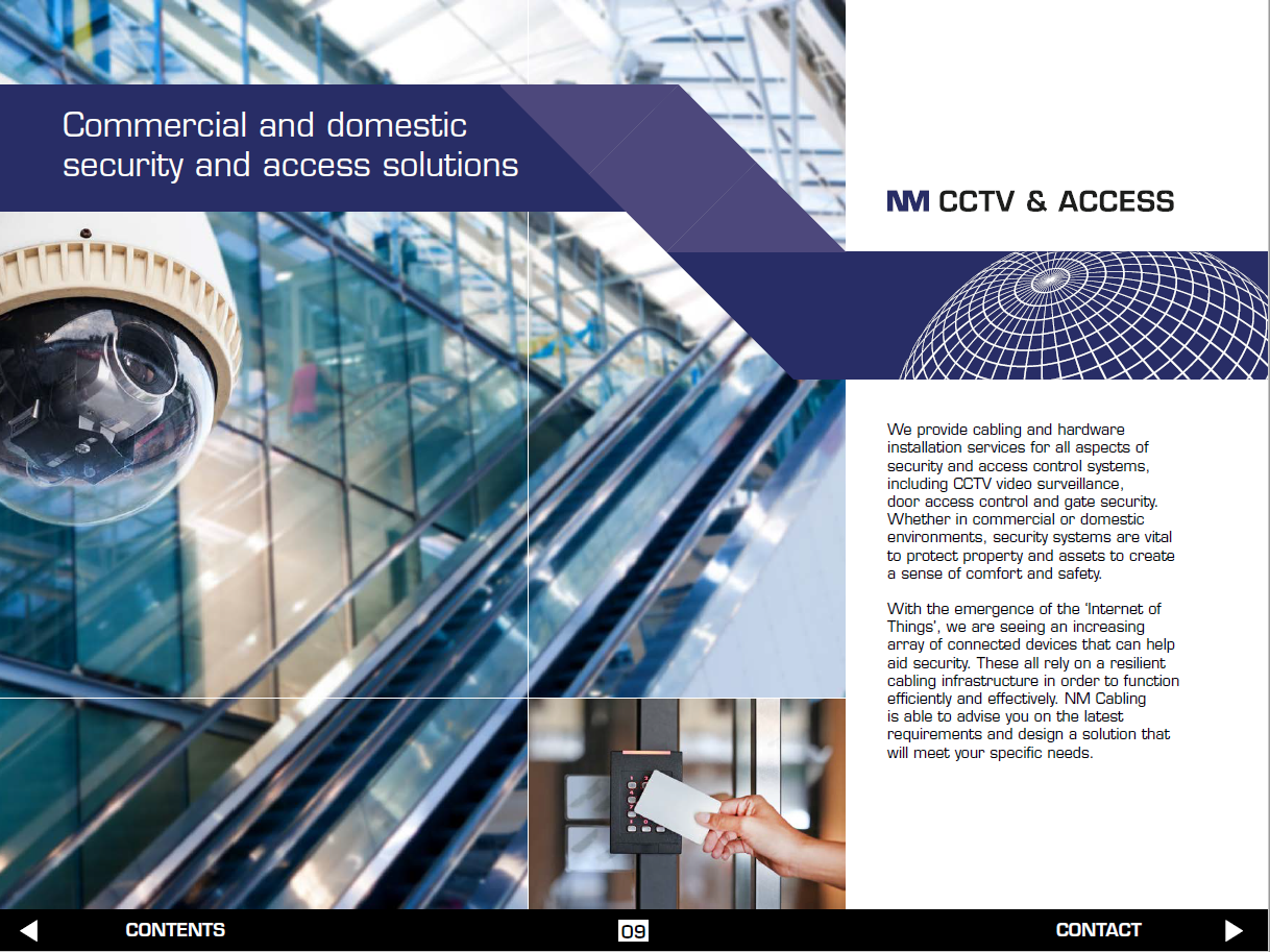 Data and Telephone Cabling Brochure