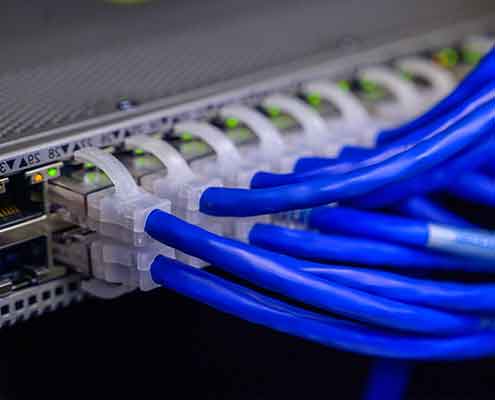 CAT7 Cable connection