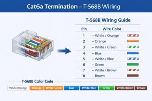 Cat6e Colour Code